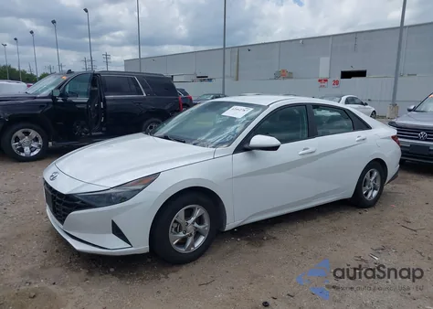 2021 Hyundai Elantra Se z USA, uszkodzony, nr VIN 5NPLL4AG0MH047593